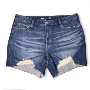 Old Navy Women's Distressed Blue Jean Shorts